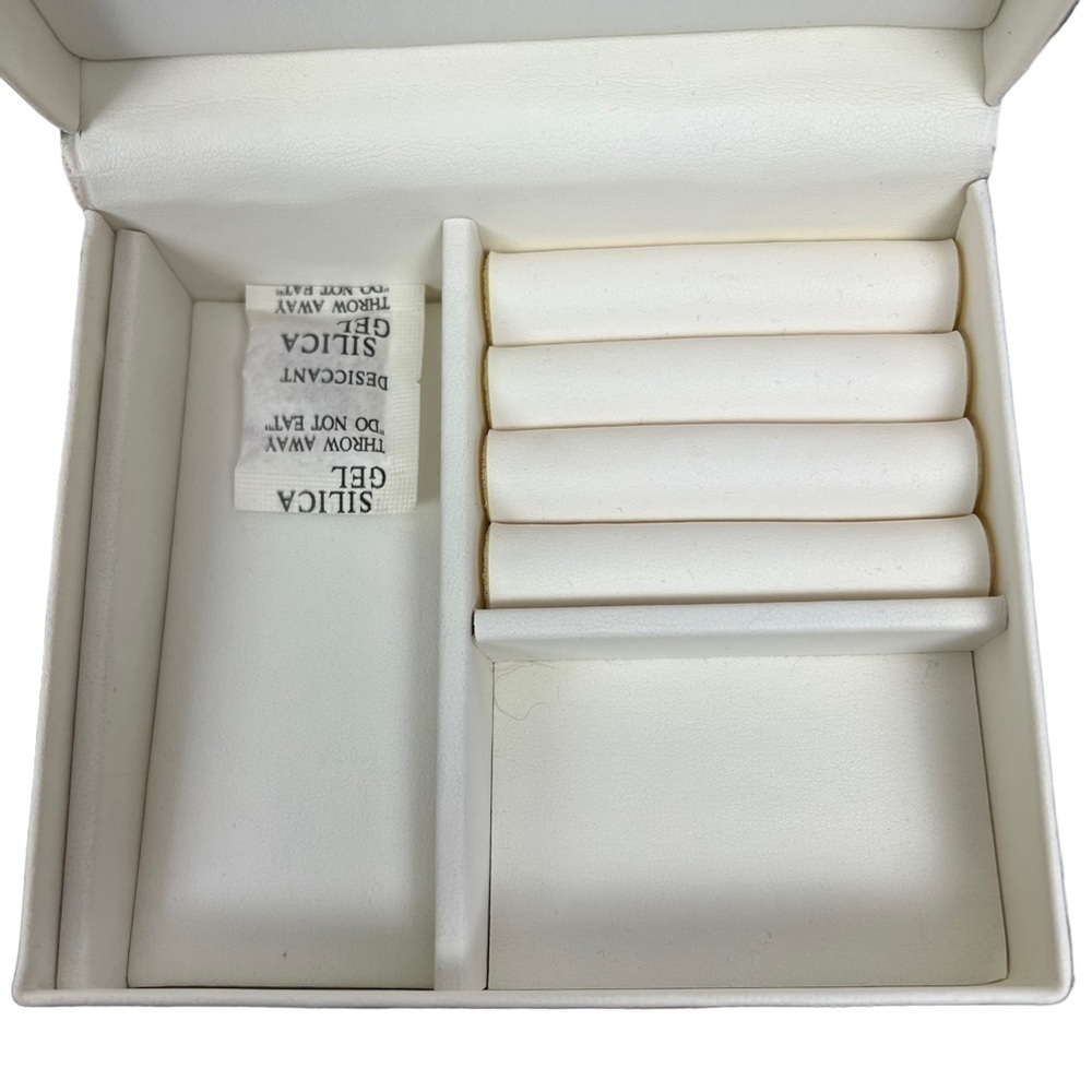 Rosewood Jewelry Box Made By Nobel Measures 6x5x2.75” Ivory Compartment Clean! - Picture 4 of 10